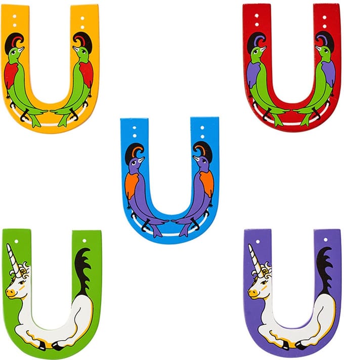 Hoofdletter U (assorti geleverd)