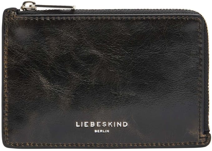 LIEBESKIND BERLIN kaarthouder Reps Wallet Roasted Coconut donkerbruin