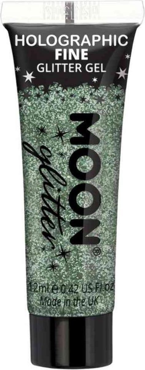 Moon Creations Glitter - Holografische Glittergel - 12 Ml - Groen