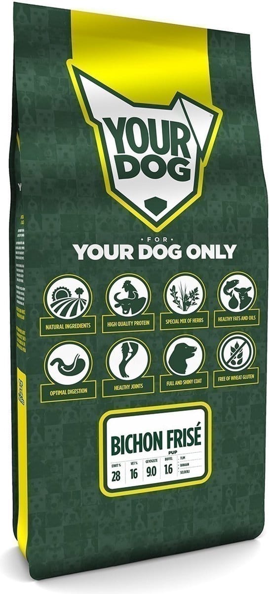 Yourdog Bichon frisé - Hondenbrokken - Pup - 12 kg