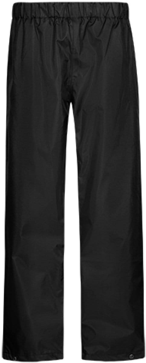 Zwarte ademende regenbroek van Lyngsøe Rainwear 5XL