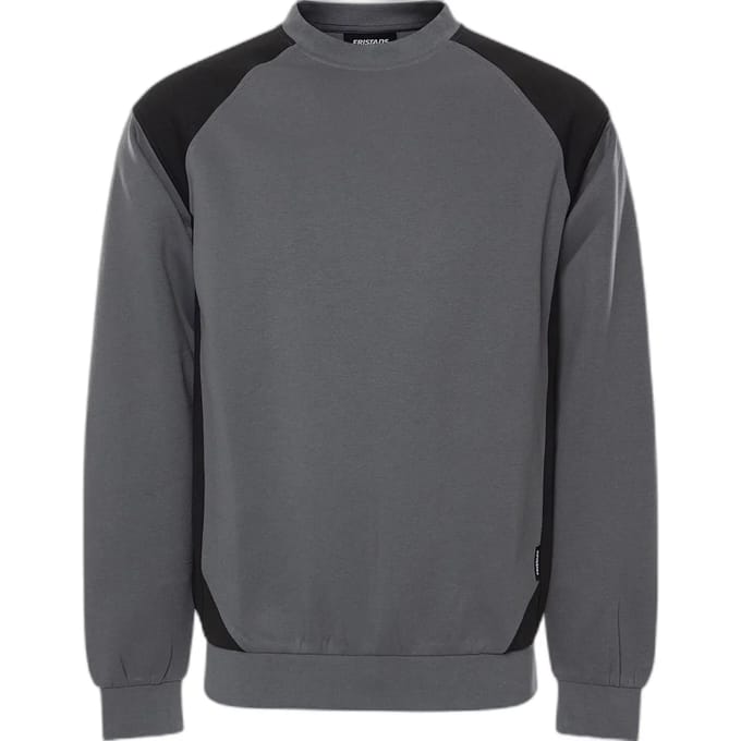 Fristads Sweater 7148 GSM - Grijs/Zwart - S