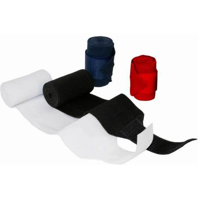 Set van 2 elastische polobanden + klittenband voor paarden Daslö