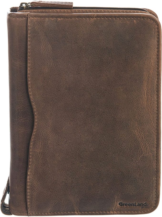 GreenLand Nature Leren Schrijfmappen Montenegro Ring Binder Folder Brown Bruine