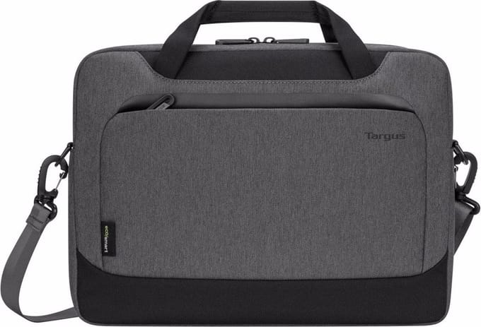 Targus 14" Cypress Slim Briefcase met EcoSmart - Grijs