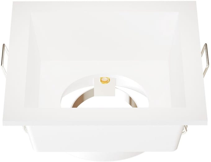 Ledvion – LED Inbouwspot Vierkant 85x85mm – Wit – Dimbaar – GU10 – IP20