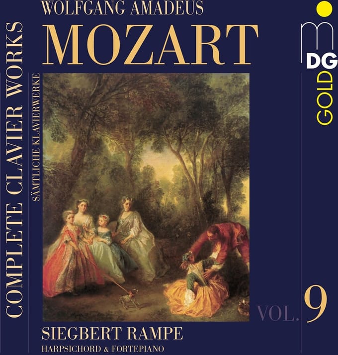Siegbert Rampe - Mozart: Complete Clavier Works Vol. 9 (CD)