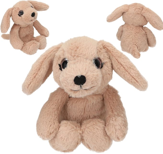 Depesche - SNUKIS knuffel hond - 25 cm