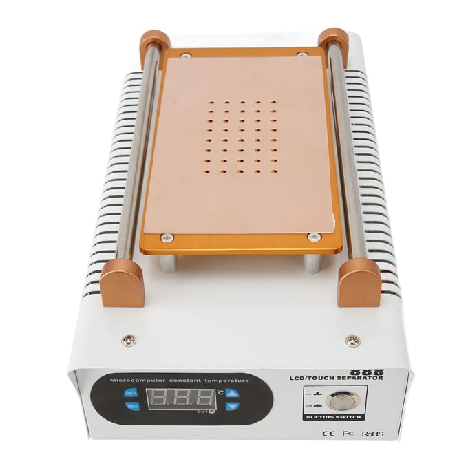 Machine de séparation d'écran LCD, machine de réparation d'écran tactile à chaleur constante de 7 pouces AU PLUG