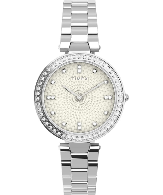 Timex Trend TW2V45000 Horloge - Staal - Zilverkleurig - Ø 32 mm