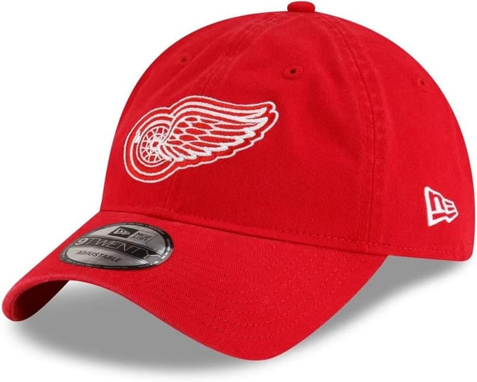 Verstelbare ijshockey sportmuts met teamlogo