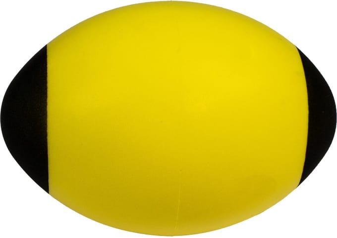 Set van 2 foam rugbyballen