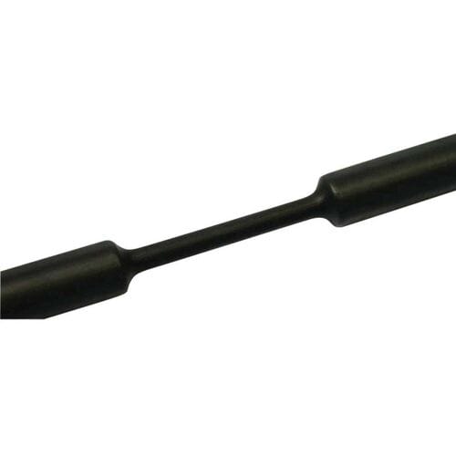HellermannTyton 319-02400 Krimpkous zonder lijm Zwart 24 mm 8 mm Krimpverhouding:3:1 1 m