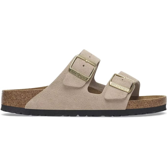 Suède lederen slippers Birkenstock Arizona