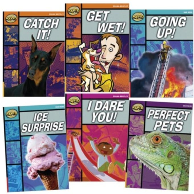 Learn At Home:Rapid Pack 1 (6 Books) - Dee Reid