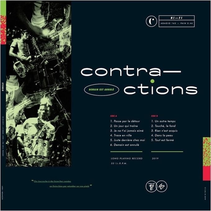 Contractions - Demain Est Annulé (LP)