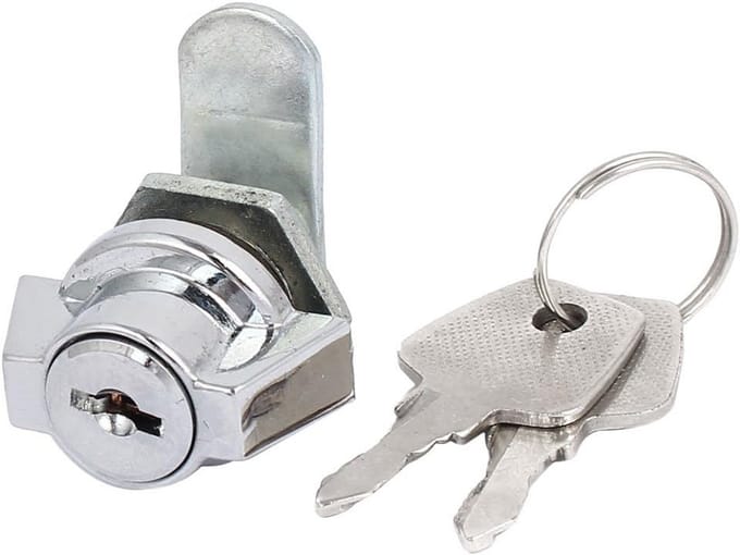 Brievenbus slot - Cilinderslot Lade - Kast Beveiligen - Gelijk sluitend - 14 mm