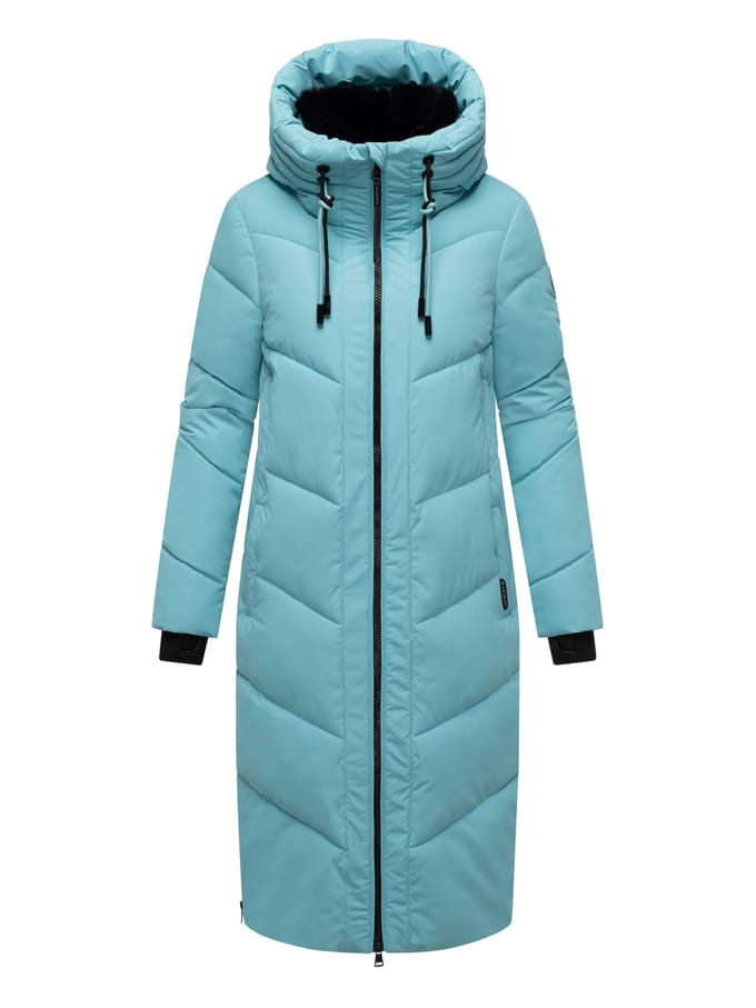 Marikoo Nadaree dames winterjas – lang, warm & met capuchon