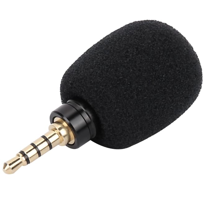 Mini Microfoon Draagbaar 3.5mm Jack Plug Voor Mobiele Smartphone (Vierpolig)