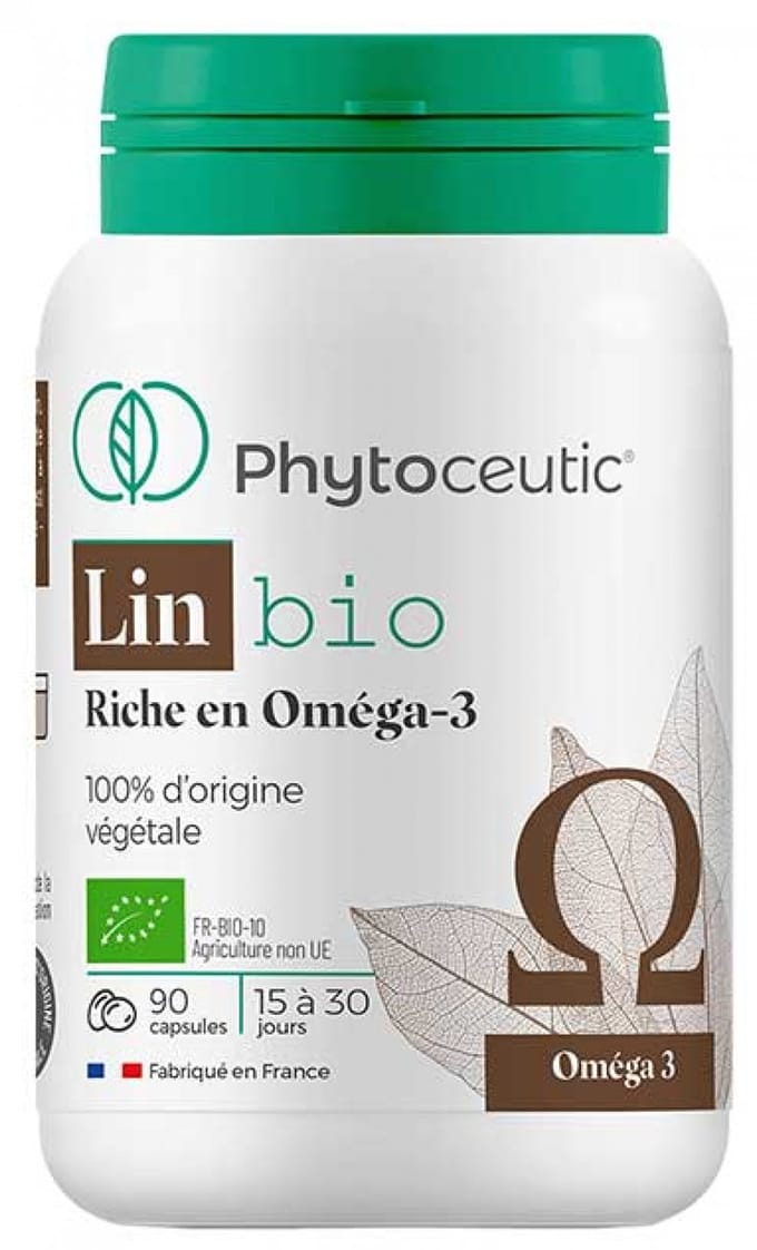 Phytoceutic Biologisch Lijnzaad 90 Capsules