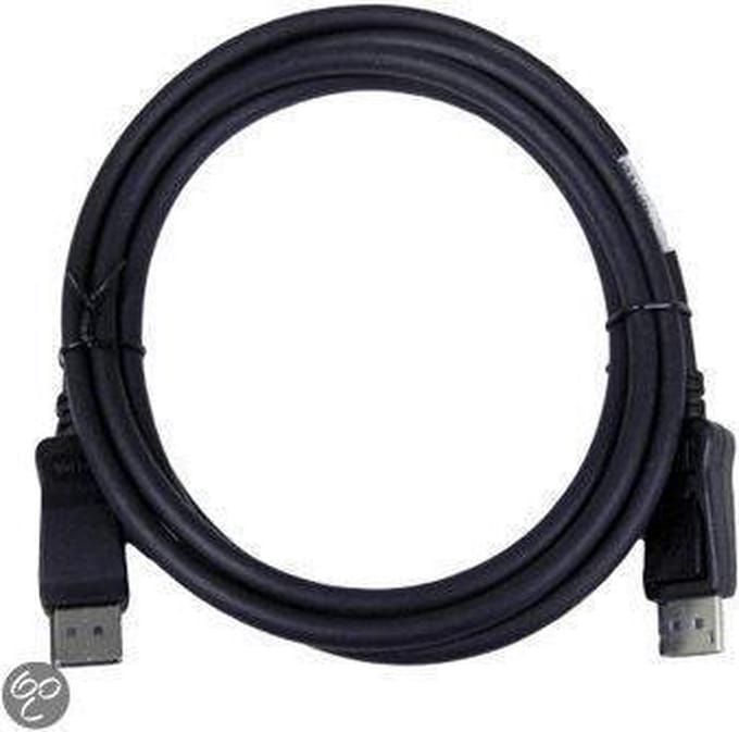 HP DisplayPort Cable, 2m, 2 m, Display Port, Zwart, Mannelijk/Mannelijk