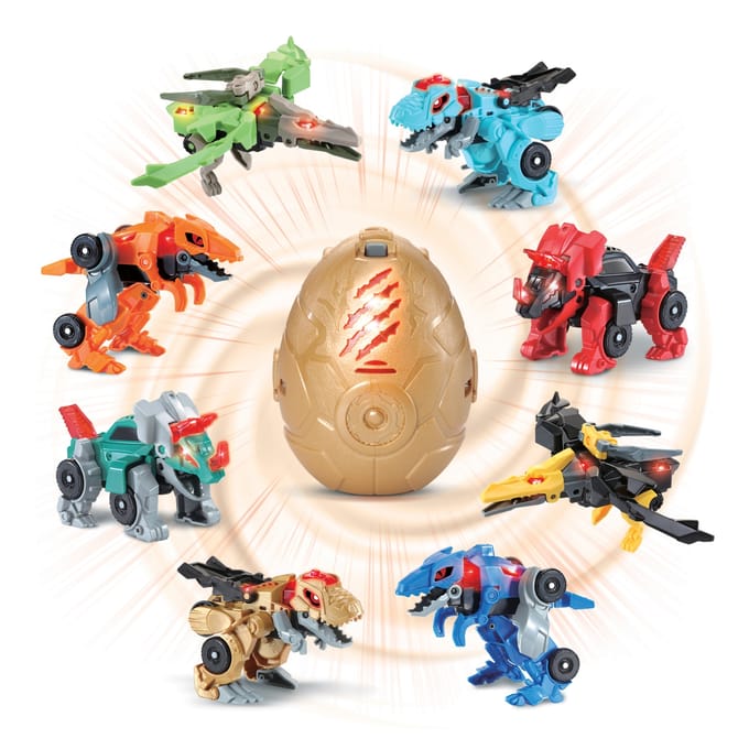 VTech Switch & Go Dino's - Surprise Assorti - Verassingsei met Dino - Vanaf 4 Jaar