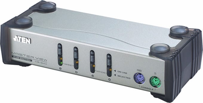 ATEN CS84A KVM Switch VGA, PS/2, 4-Poorts