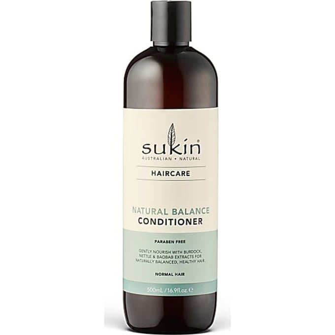 Sukin, Après-shampoing Équilibre Naturel, pour cheveux normaux, 16,9 fl oz (500ml) white