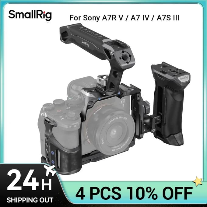SmallRig 3710 Rhinoceros Advanced Cage Kit For Sony A7 RV/ A7IV/ A7 SIII