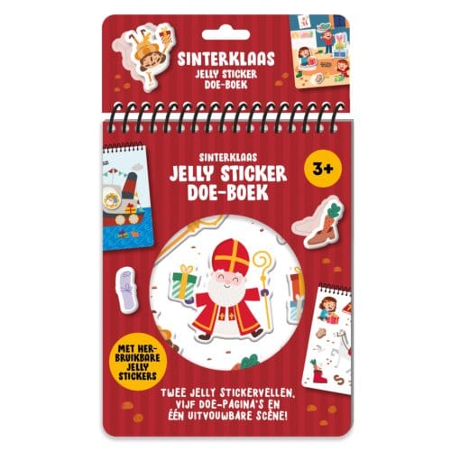 Sinterklaas Jelly Stickerboek Doeboek - Interstat