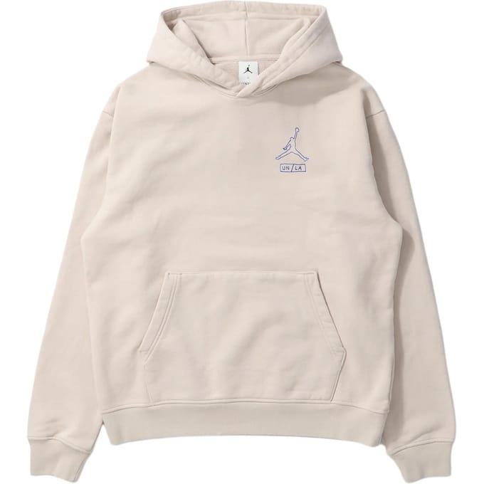 Sweat à capuche en polaire Jordan x Union LA Marron Bois Clair/Bleu Hyper Cobalt 2XL gray