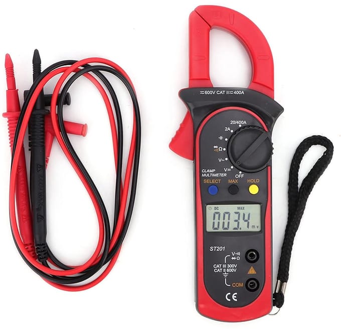 Digitale Multimeter Tang voor Spanning, Weerstand en Diode Testen