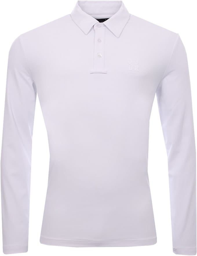 Quur Wedstrijdshirt Quur Qclassic Longsleeve Men Wit