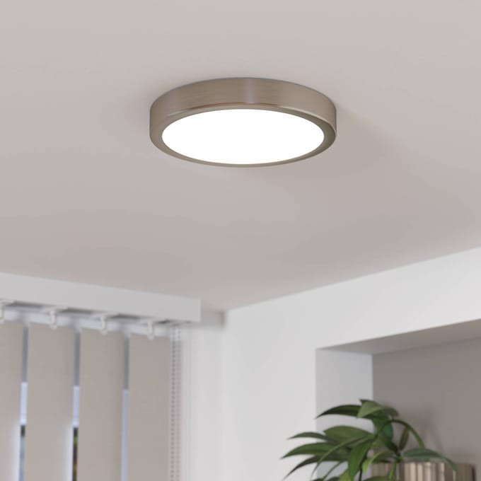 EGLO Fueva 5 Opbouwlamp - LED - Ø 21 cm - Grijs - Dimbaar