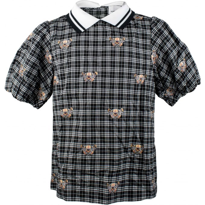 Burberryblouse Zwart