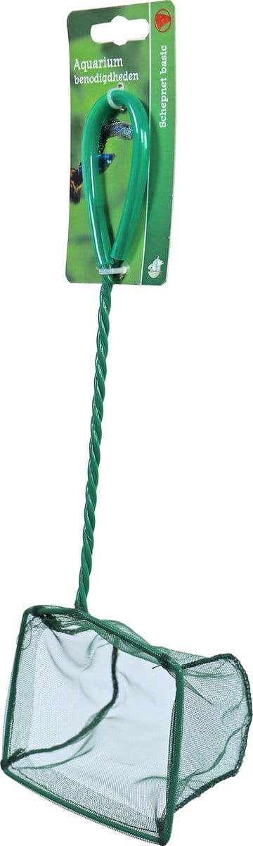 De Boon - Aquarium Visnetje - Schepnet - Nylon - Kleur: Groen - 12,5 cm