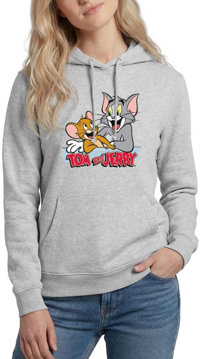 Tom En Jerry Vrienden Hoodie Dames