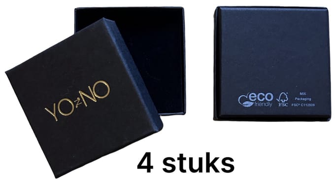 YO&NO Geschenk doosje - 4 Stuks - Sieraden
