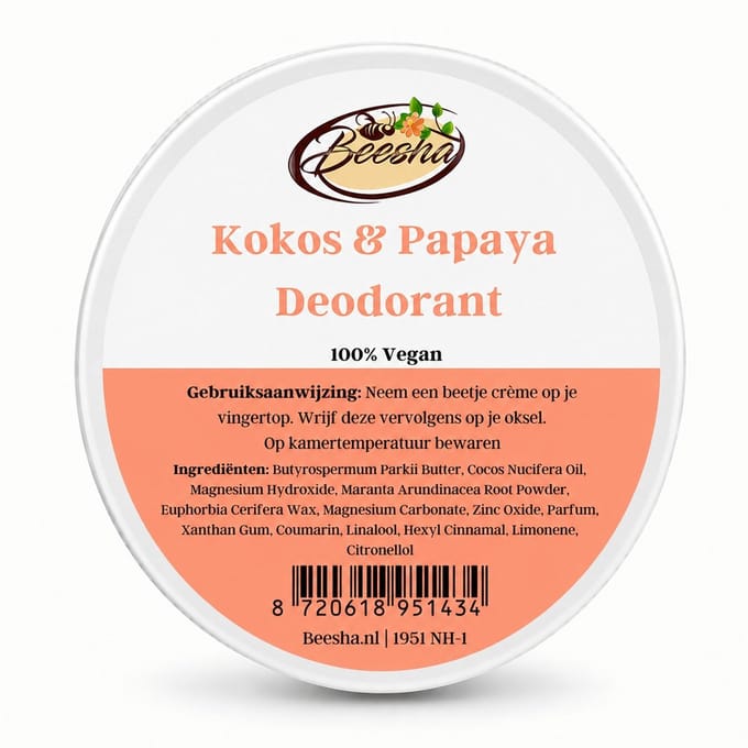 Beesha - Deodorant Kokos & Papaya