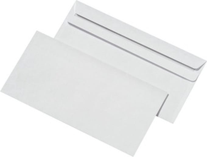 Mailmedia enveloppen DIN lang, zelfklevend,