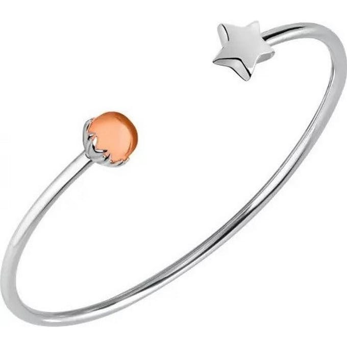 Morellato Drops roestvrijstalen manchet SCZ977 damesarmband white