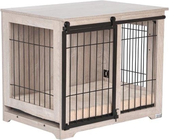 Quapas! Premium Indoor Doghouse Wood MEDIUM