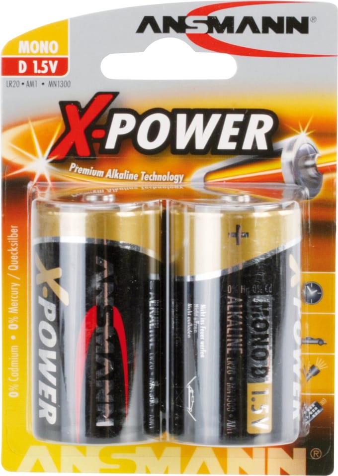 Ansmann Mono D Single-use battery Alkaline 1,5 V