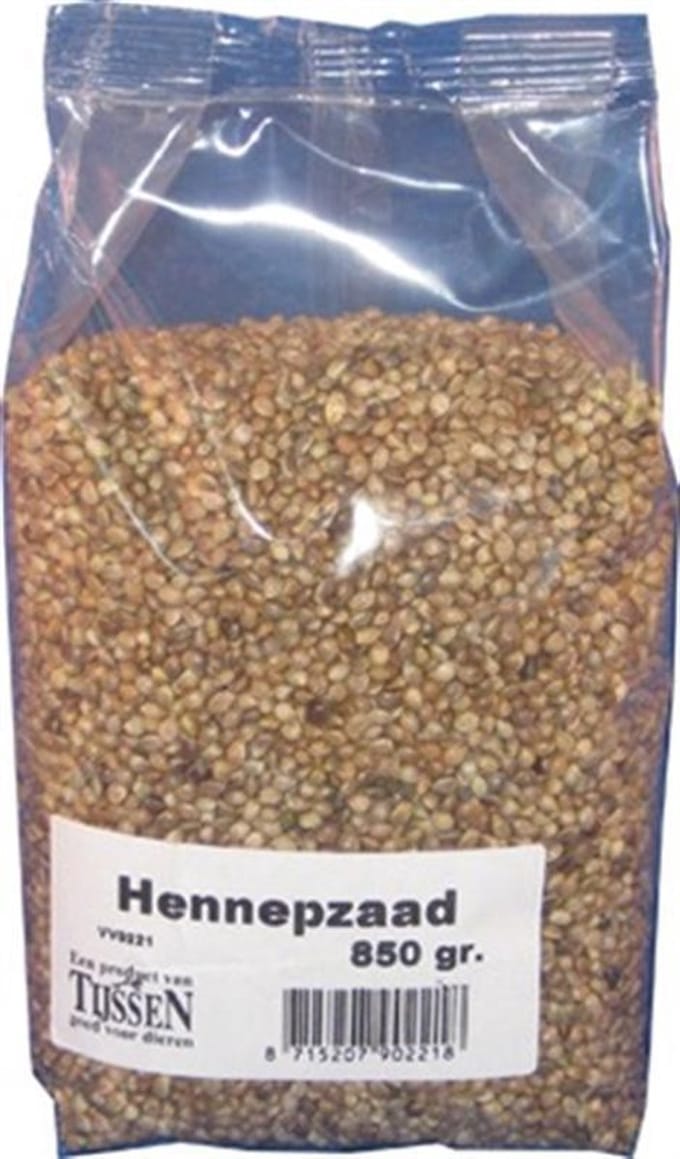 Hennepzaad - Vogelvoeding - 850 gr