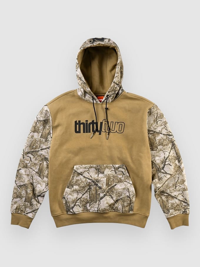 ThirtyTwo Tech Fleece Jas bruin