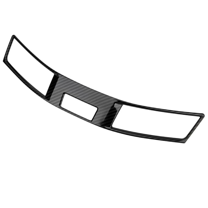 Middenconsole Midden Ventilatieuitlaat Frame Cover Sierlijst Past voor Nissan Navara Frontier NP300 2015?2019 black