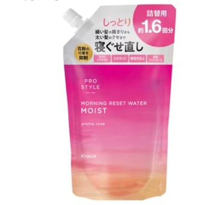 Kracie - Morning Reset Water Moist Aroma Rose 450ml Refill