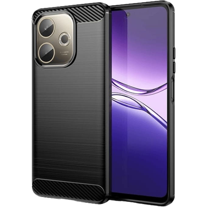 Mocaa Oppo A5 Pro 4G Brushed Hoesje Zwart