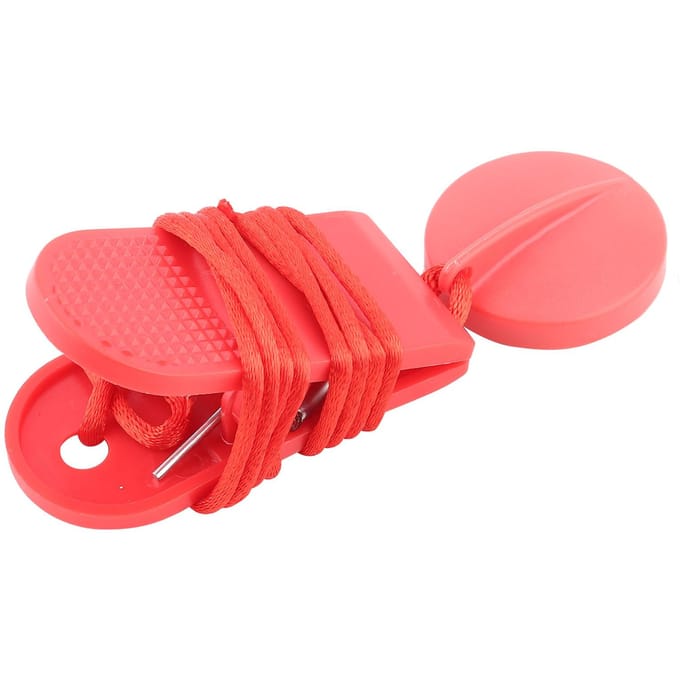 Loopband Universele Veiligheidsschakelaar Vergrendeling Sport Loopmachine Veiligheidssleutel Rood(Grote maat) pink