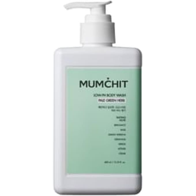 MUMCHIT - Low-PH Body Wash - 4 Types Pale Green Herb
